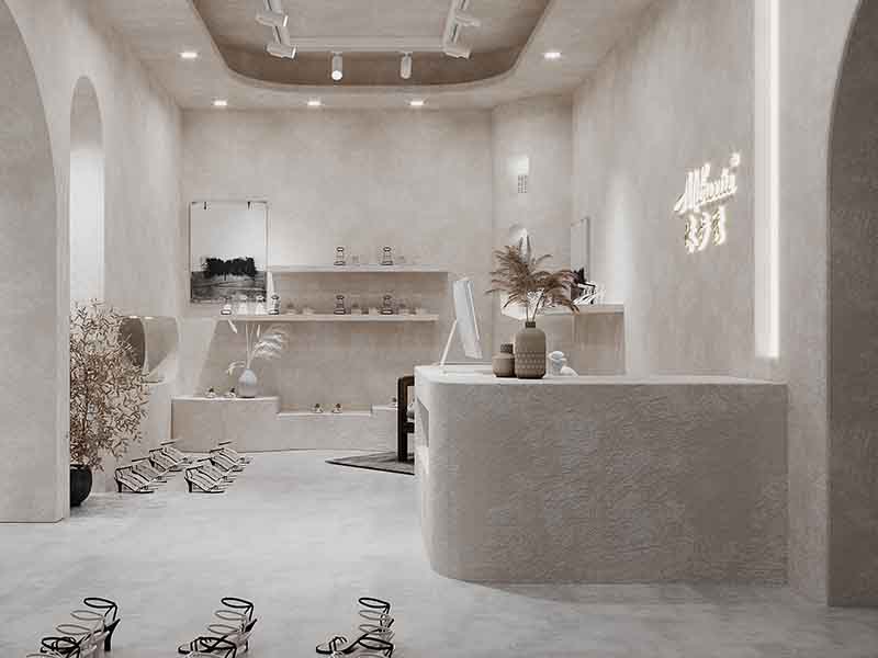 北京昌平區(qū)不規(guī)則店面裝修設計圖